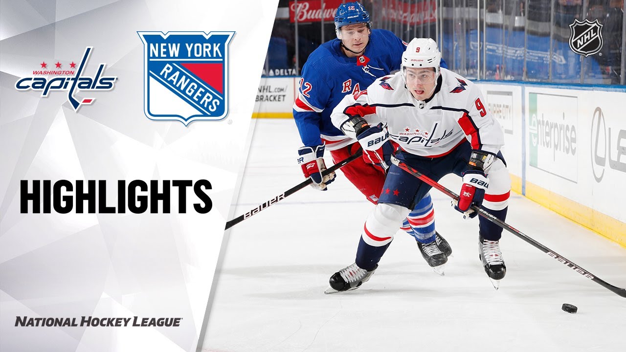 Capitals Rangers 5/3/21 NHL Highlights YouTube