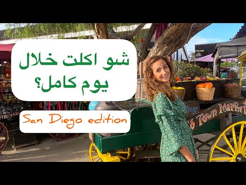 شو اكلت خلال يوم كامل   