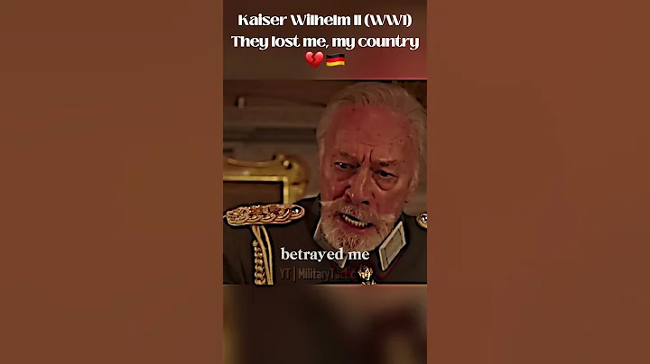 Kaiser Wilhelm II (🇩🇪) || WW1 edit || The Exception | #shorts #history #war #ww1 #germany