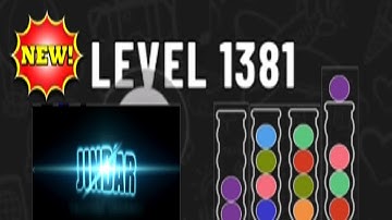 Ball Sort Puzzle Level 1381