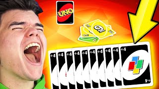 TROLLING My FRIENDS With +4s In UNO!