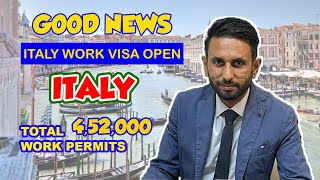 1,30,000+ ITALY WORK PERMITSDecreto Flussi 2023Apply Now