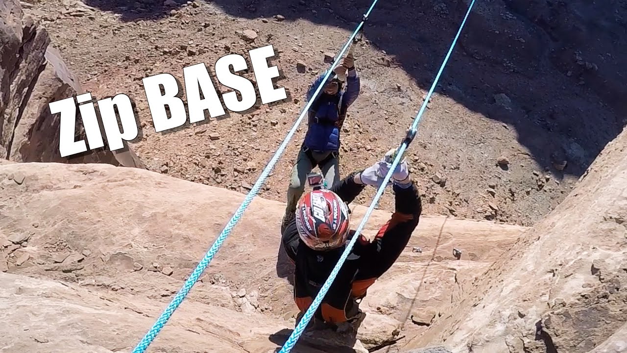 Zipline Base Jumping Because It S Awesome Youtube