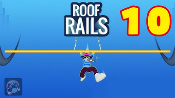 Roof Rails Max Level - Gameplay  (New IOS, Android Games)
