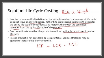 Life Cycle Costing