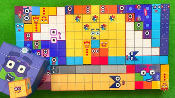 Looking for Numberblocks NEW 271 Puzzle Tetris Shape | ASMR chirping of birds