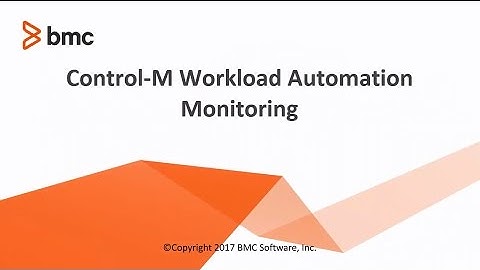 Control-M Monitoring