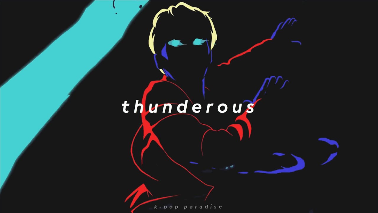 stray kids - thunderous (sped up & reverb)