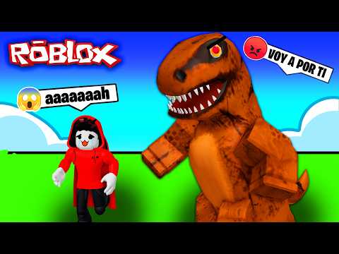 Me convertí en un DINOSAURIO... (OTRA VEZ) 🦖😱 **ROBLOX MOMENTOS DIVERTIDOS**