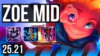 ZOE vs YONE (MID) | 9/1/10, Dominating | KR Master | 25.21