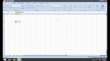 Cursus Excel Les 1 Kennismaken met Excel