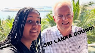 Escorting Isabelle to Sri Lanka