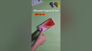 iQOO Neo10 Ultrasonic Fingerprint Test – How Secure Is It?" #iqooneo10 #shorts