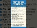 CTET EXAM STRATEGY 2026 #iammitulrathod #shortsfeed #ctetpreparation