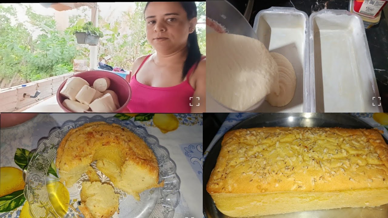FIZ ESSE DELICIOSO BOLO DE AIPIM PARA COLOCAR NO CARDÁPIO E FOI SHOW DE VENDA !! 