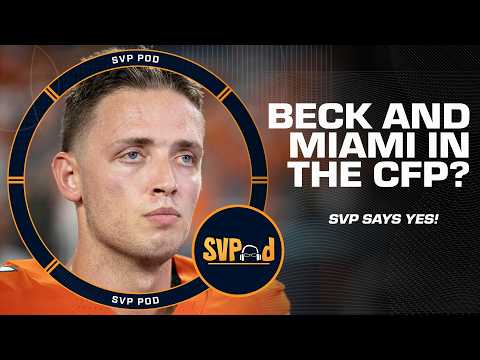 Notre Dame or Miami in the CFP?! SVP wants the Hurricanes in the field 🙌 | SVPod