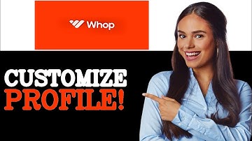 How To Customize Your User Profile On Whop (2025)