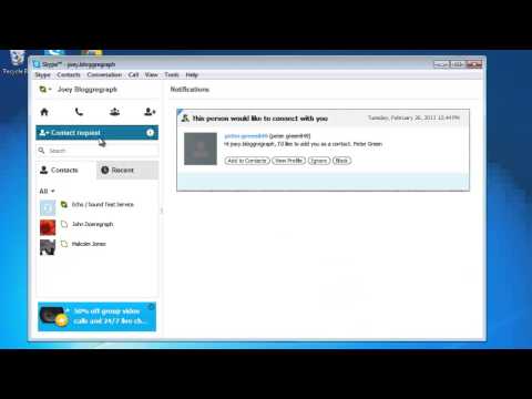 How to See Skype Friend Requests