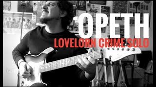 Opeth - Lovelorn Crime Solo - Suhr Custom Classic