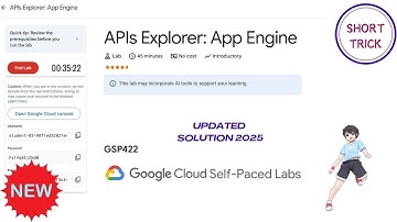 APIs Explorer: App Engine || 2025 || GSP422 #qwiklabs #qwiklabsarcade2025