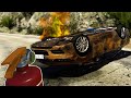 Responding to A MASSIVE Cliffside Car Crash! - Accident Gameplay