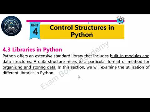 Libraries in Python | (Ch#4, Lec 3) Python Standard Library -- Class 10 Computer Science