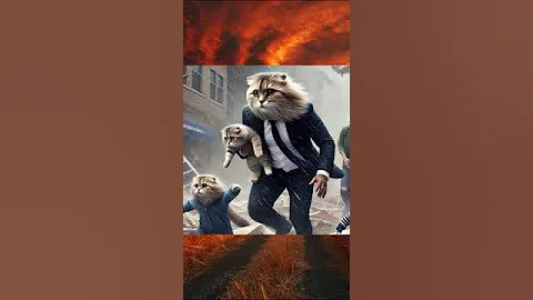 Watch the video about 🌪️ Brave Cat Family's Epic Storm Survival! 🐾✨#CatFamily #StormSurvival #kitten