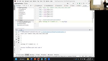 Ruby Cucumber Test Automation - Session 3 - Ruby Programming Methods and Functions Tutorial