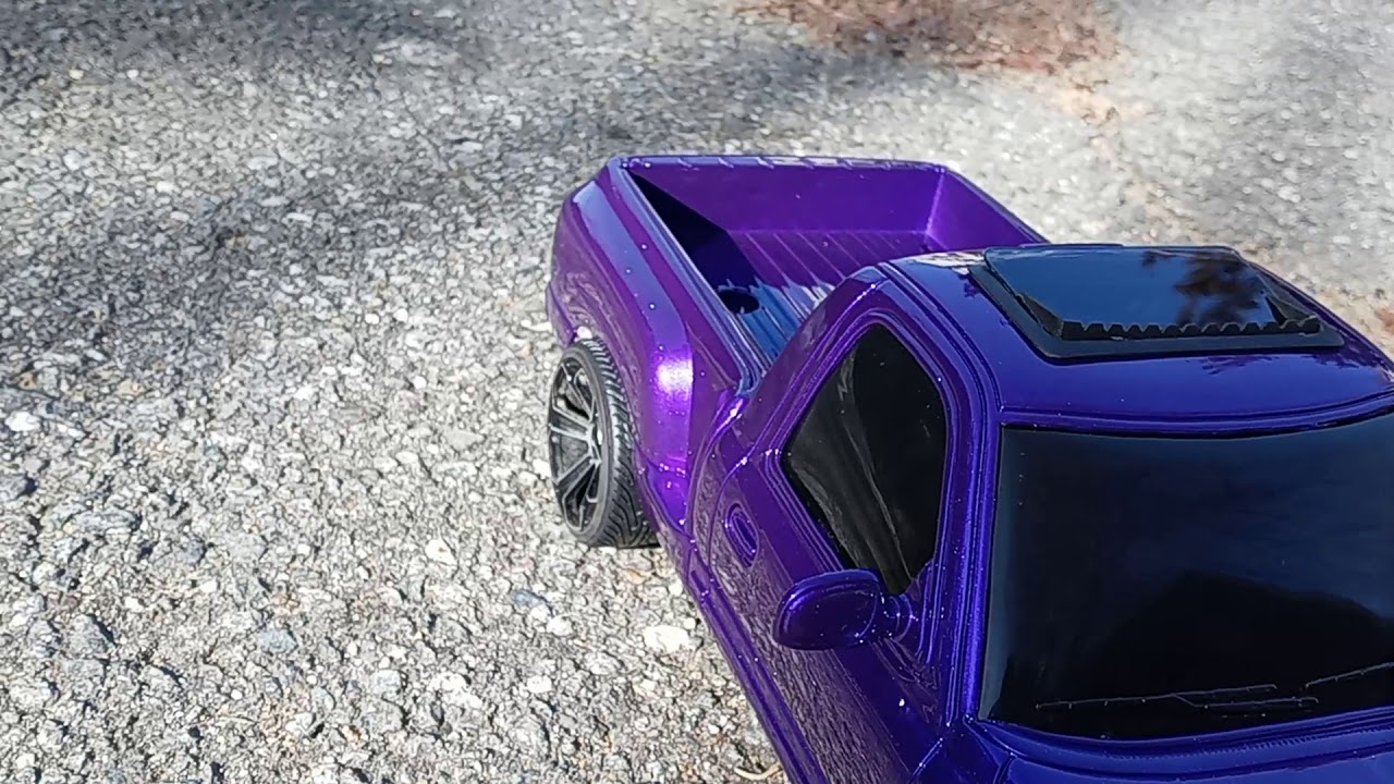 1/12 custom chevy step side new bright body