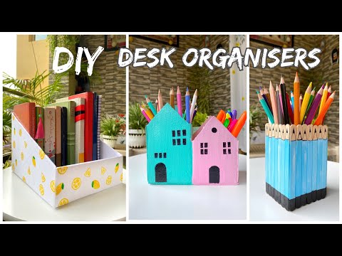 Recycled Desk Organizer – Kid Made Modern