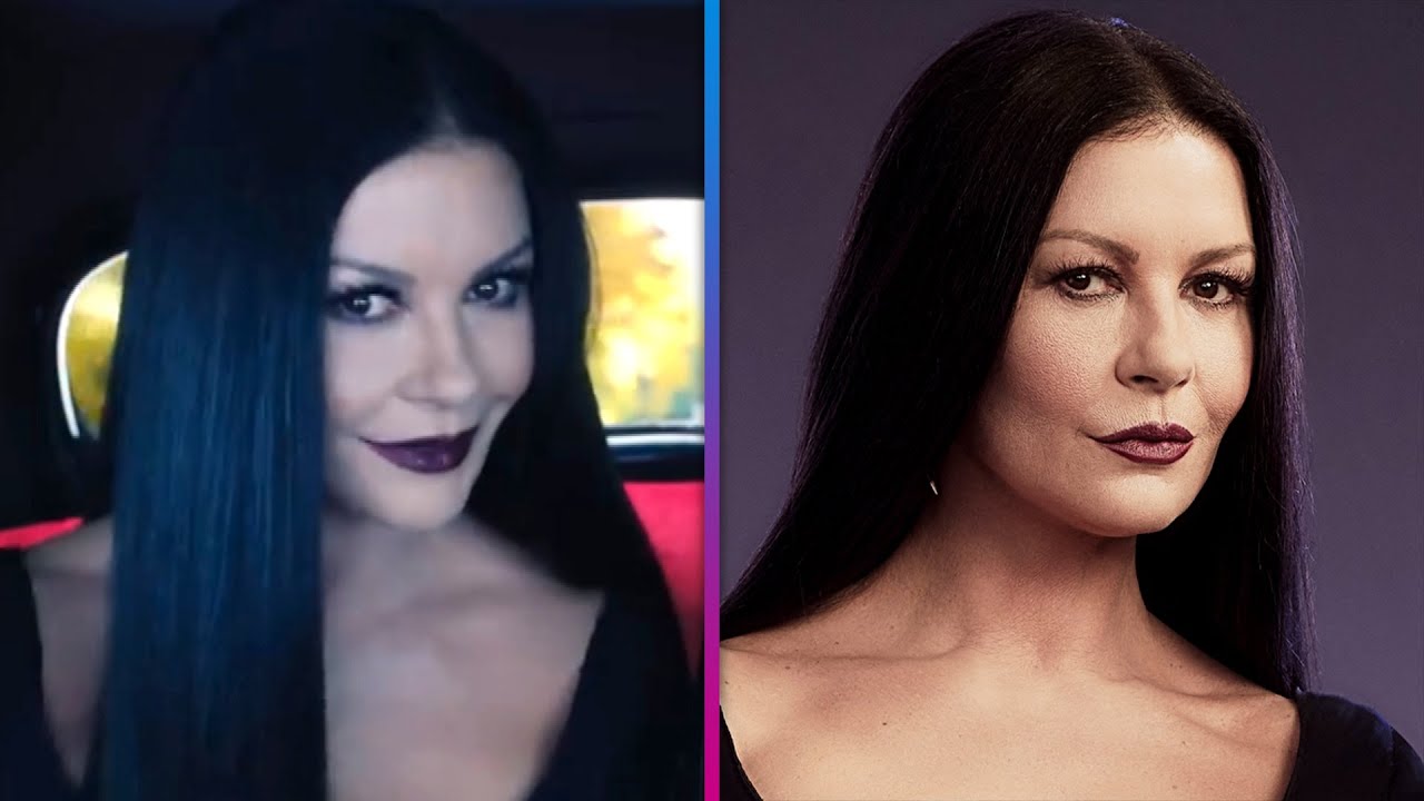 Catherine Zeta-Jones Was Born to Play Morticia Addams