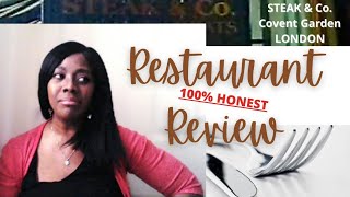 STEAK & COMPANY: Restaurant Review | Chez M0i  #SteakAndCompany #London