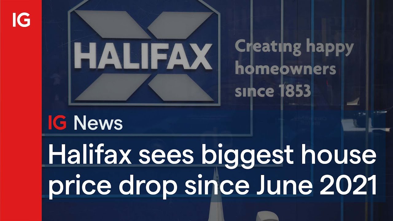 Halifax sees biggest monthly house price drop since June 2021 🏠 YouTube