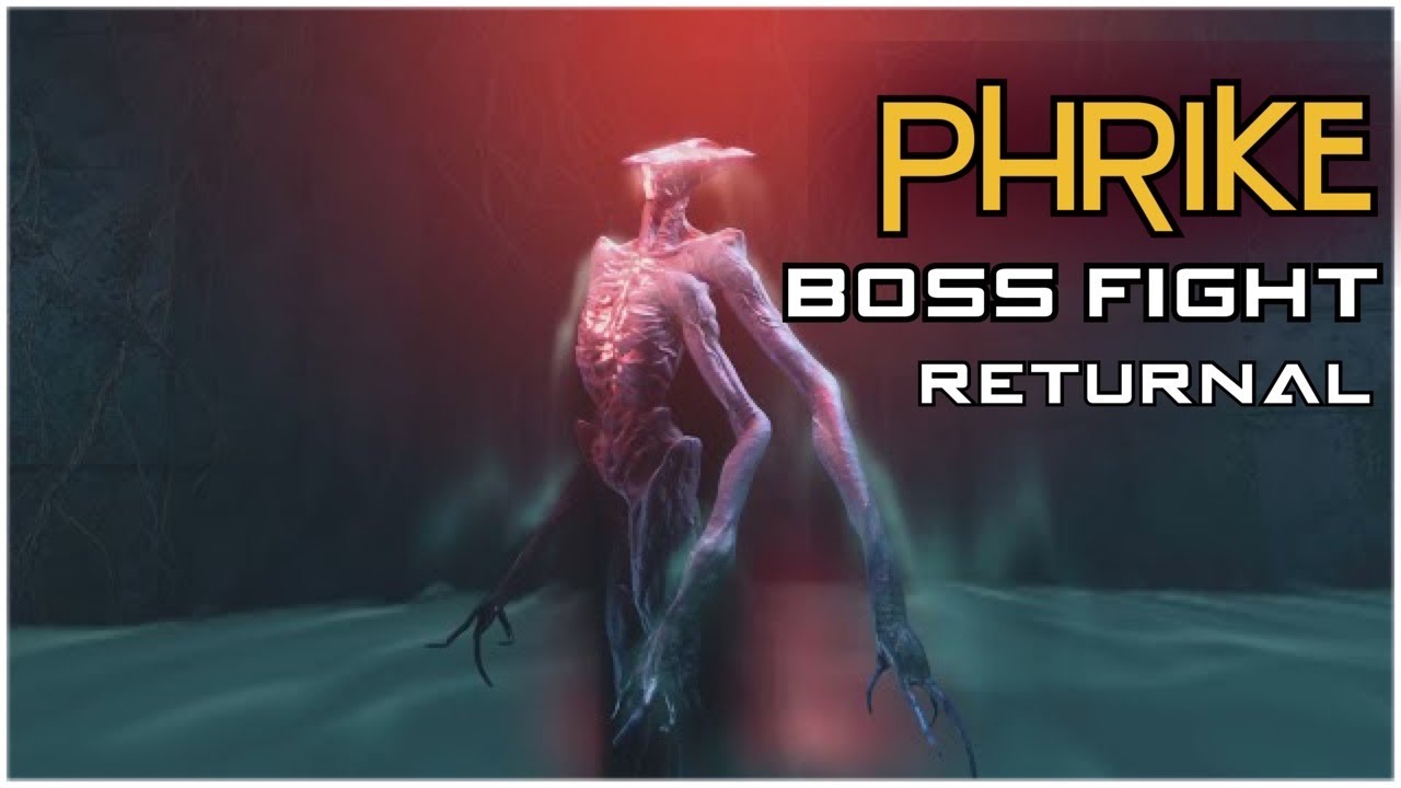PHRIKE Boss Fight - 1st Biome Boss Returnal PS5 Gameplay