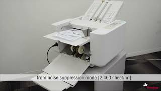 MBM 208J Friction Feed Manual Folder Video