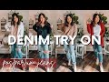 Help Me Pick New Jeans | Postpartum Denim Try On | Abercrombie