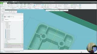 Injection Mold Design 1 Video 3 - Split Finalization and Adding Core Pins