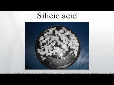 Silicic acid