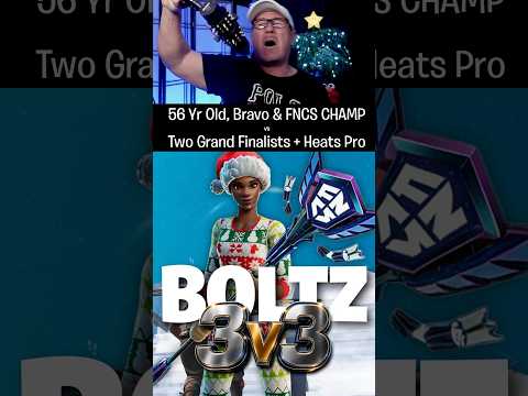 I Teamed Up With Current FNCS Champ Boltz Against PROS! (Fortnite 3v3)