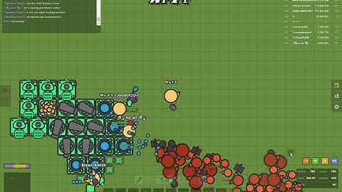 Zombs.io op base smallest and big clump