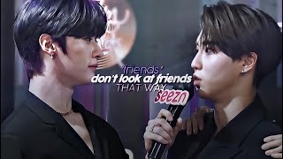 minsung - friends don't look at friends that way