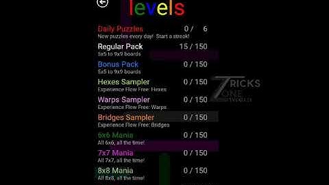 Flow free regular pack 5×5 easy level 11