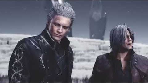 DMC 5: Dante and Vergil Teams Up and Fights Demon - Brotherhood is back