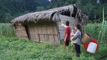 Kind man gives single mother abandoned house,From a dilapidated shack to a dream home.