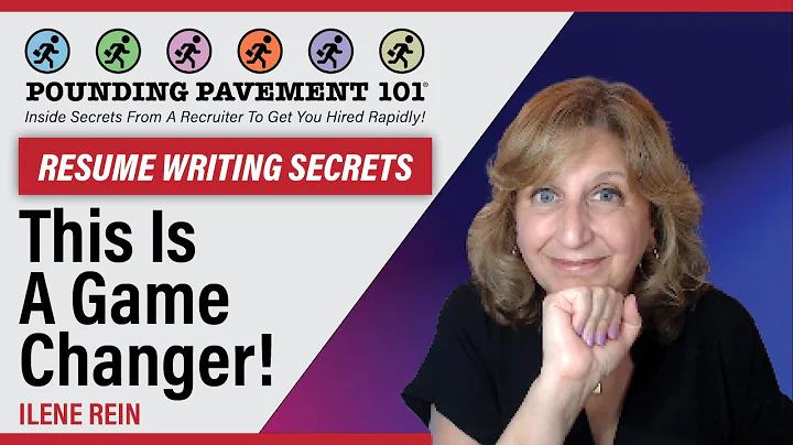 RESUME WRITING SECRETS:  This Is A Game Changer