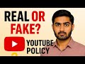 YouTube की नई Policy – सच क्या है? Real vs Fake!