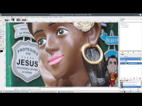 Curso online Artes Gráficas com Softwares Livres – Efeitos em Bitmaps no GIMP