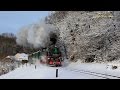 Winteridylle entlang der Weißeritztalbahn