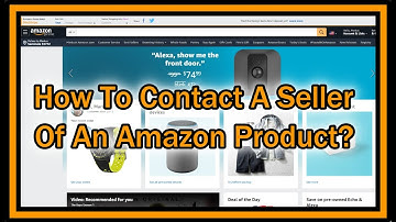 How To Contact A Seller Of An Amazon Product (Contact a Third-Party Seller). EASY SOLUTION!
