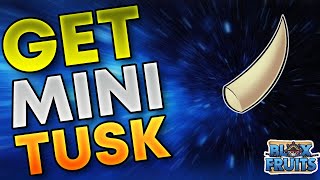 How To Get Mini Tusk in Bloxfruits